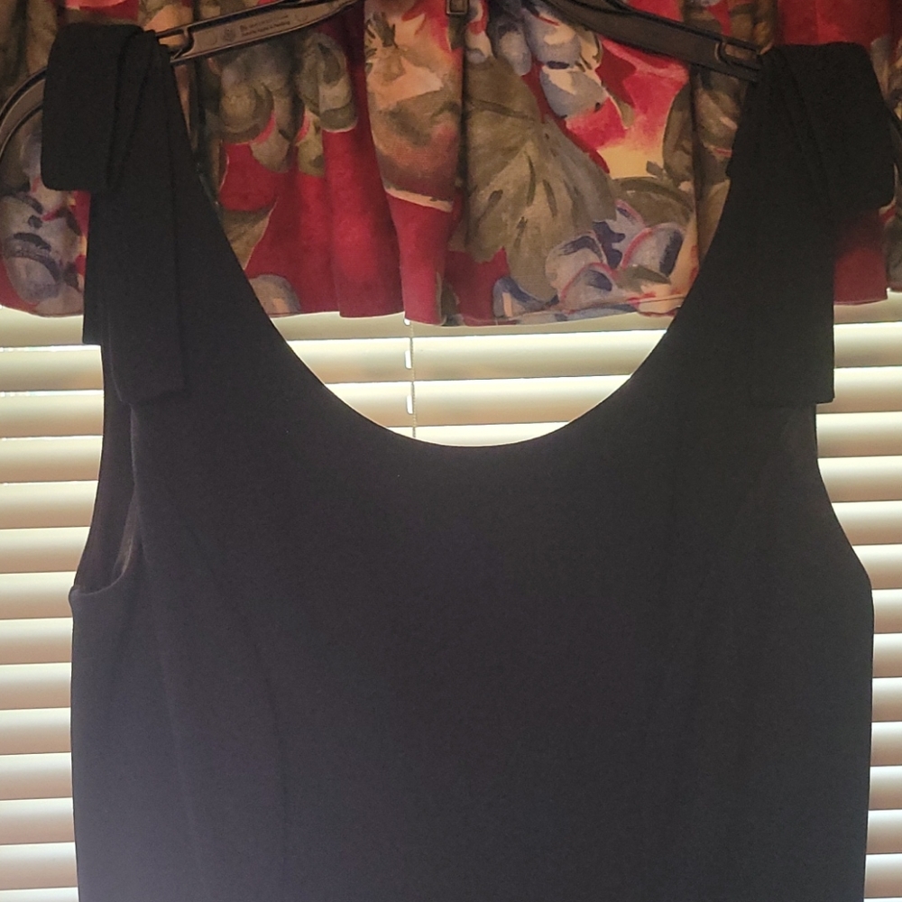 Black cocktail dress